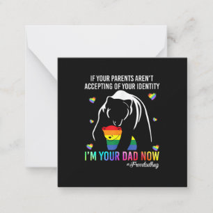 Father's Day I Am Your Dad Now Note Card