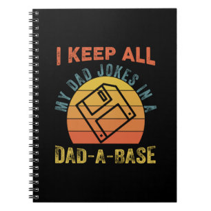 Father's Day I Keep All My Father Jokes Notebook