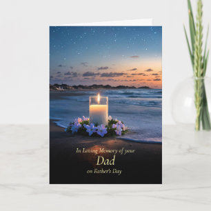 Fathers Day in Remembrance of Dad Father Card