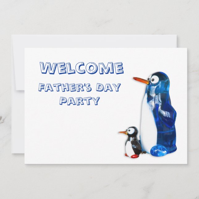 Father's day invitation (Front)