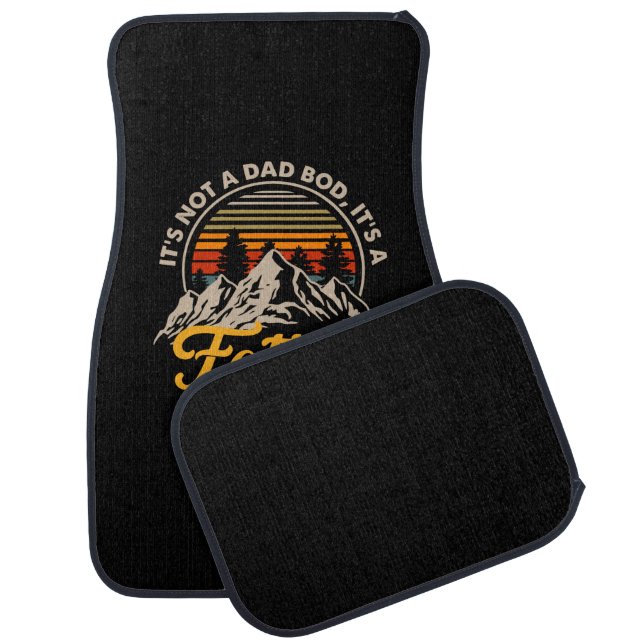 Father's Day It Is A Daddy Figure Car Floor Mat (Set)