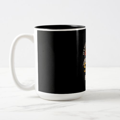 Fathers Day It Is A Daddy Figure Two_Tone Coffee Mug