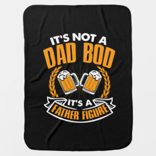 Father's Day It Is A Father Figure Baby Blanket