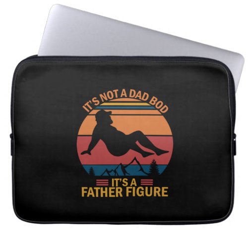 Fathers Day It Is My Father Figure Laptop Sleeve