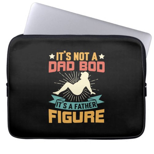 Fathers Day It Is Not Father Figure Laptop Sleeve
