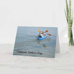 Father's Day Kayaking Card