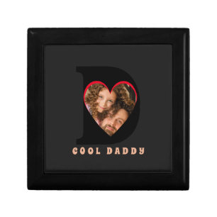  Father's Day Keepsake Photo Dad Heart Collage Gift Box