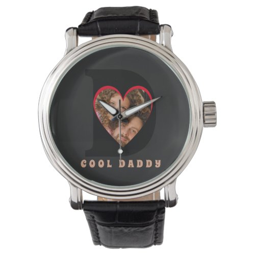  Fathers Day Keepsake Photo Dad Heart Collage Watch