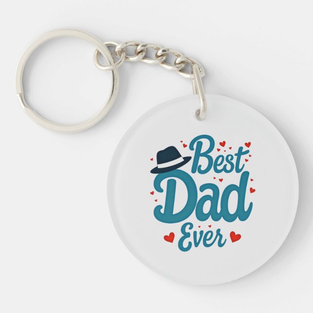 Father's day keychain (Front)