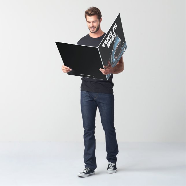 FATHER'S DAY KILLER SHARK FUNNY BIG GIANT CARD (In Situ)