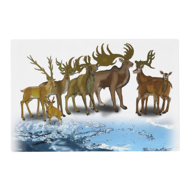 Father's Day Laminated Placemat (Front)