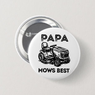 Fathers Day Lawn Tractor Riding Lawn Mower Button