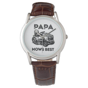 Fathers Day Lawn Tractor Riding Lawn Mower Watch