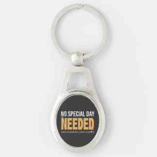 Father's Day love hug cute dad Keychain