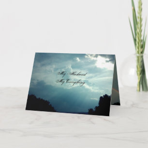 FATHERS DAY MY HUSBANDS MY EVERYTHING card