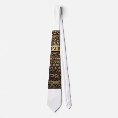Fathers Day Neck Tie