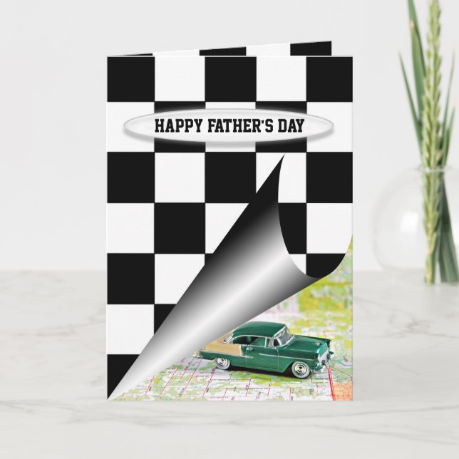 Father's Day Old Car Card (Front)