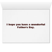 Father's Day Ornamental Cards (Inside Horizontal (Bottom))