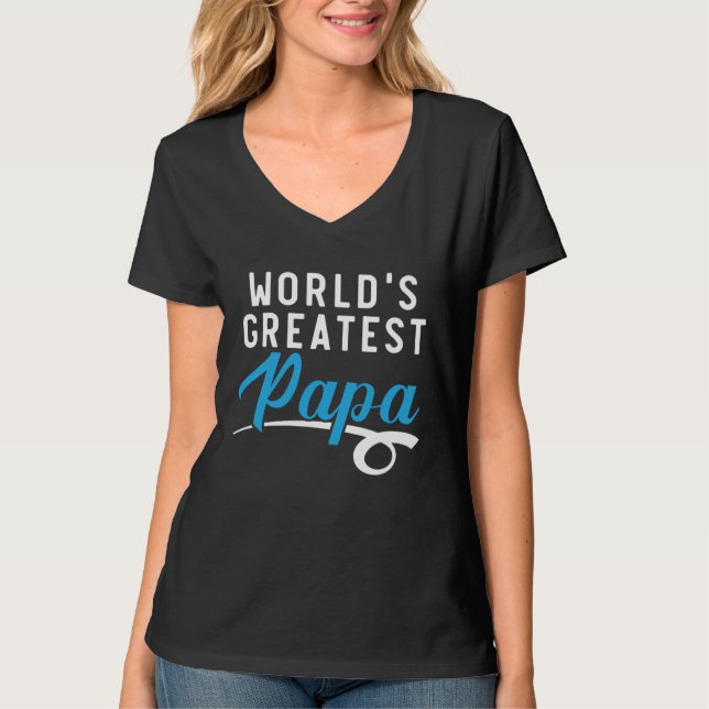Fathers Day Papa Best Dad Ever Fatherhood Daddy  4 T-Shirt (Front)