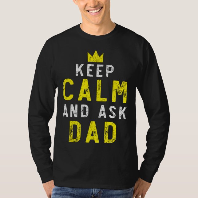 Fathers Day Papa Best Dad Ever Fatherhood Daddy  5 T-Shirt (Front)