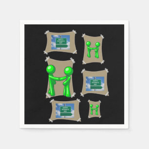 Father's Day Paper Napkins