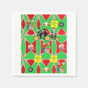 Father's Day Paper Napkins