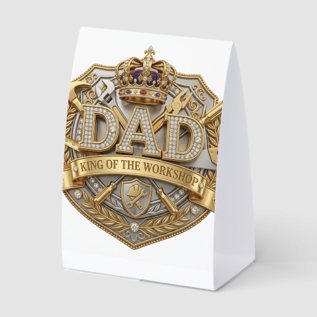Fathers Day Paper Table Tent (Front)