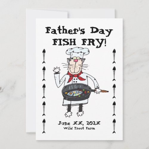 Fathers Day Party Invitation