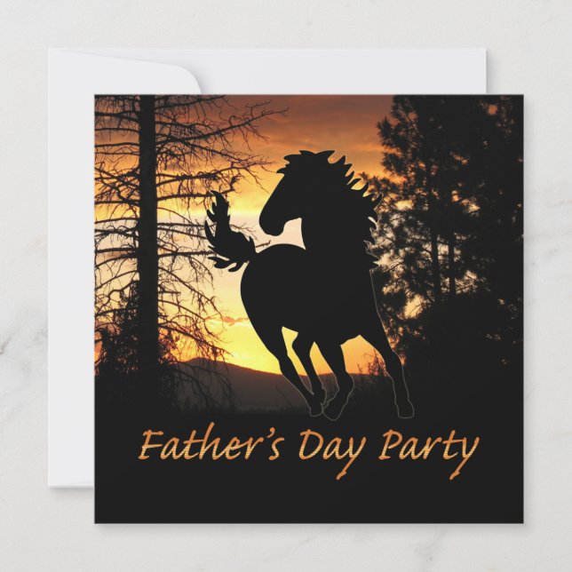 Father's Day Party Invitation (Front)