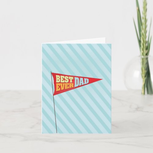 Fathers Day Pennant  Card