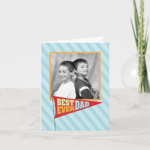 Father's Day Pennant   Card