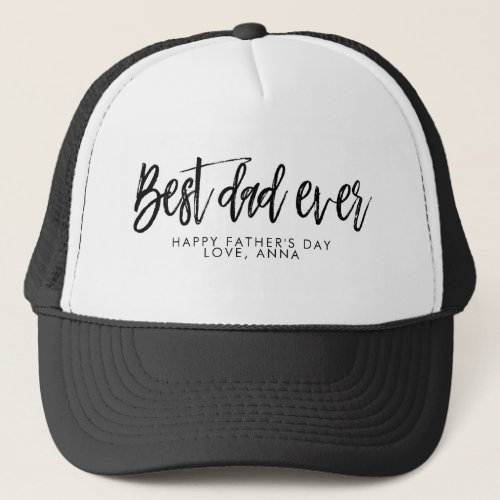 Fathers Day Personalized Gift for Dad Trucker Hat