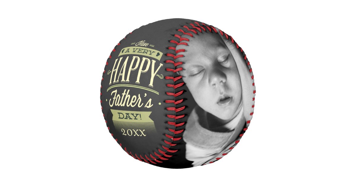 Fathers Day Personalized One Of A Kind Baseball