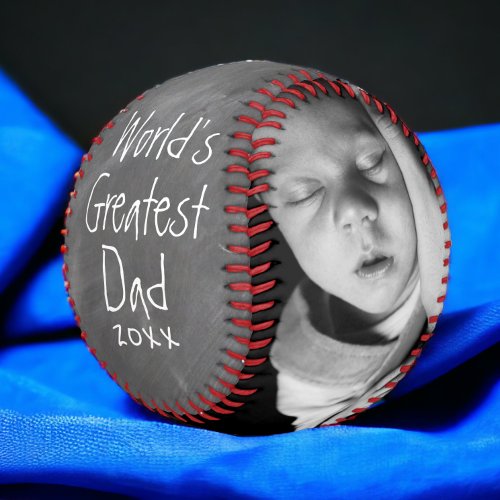 Fathers Day Personalized One Of A Kind Custom Made Baseball