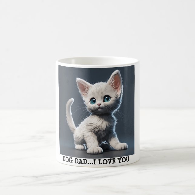 Father's Day Personalized Pet Coffee Mug (Center)