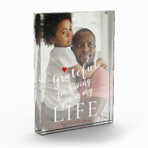 Fathers Day personalized photo and text quote