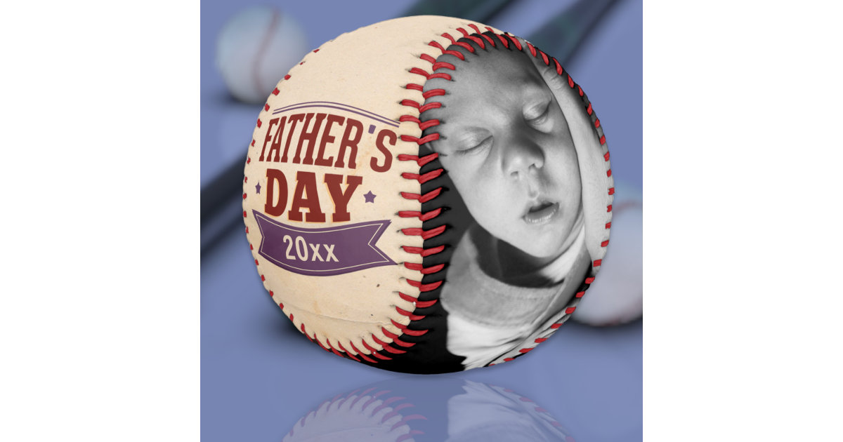  Father's Day Custom Photo Baseball, Personalized Baseball  with Your Pictures