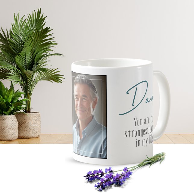Fathers Day Personalized Photo Dad Gift Coffee Mug (Creator Uploaded)
