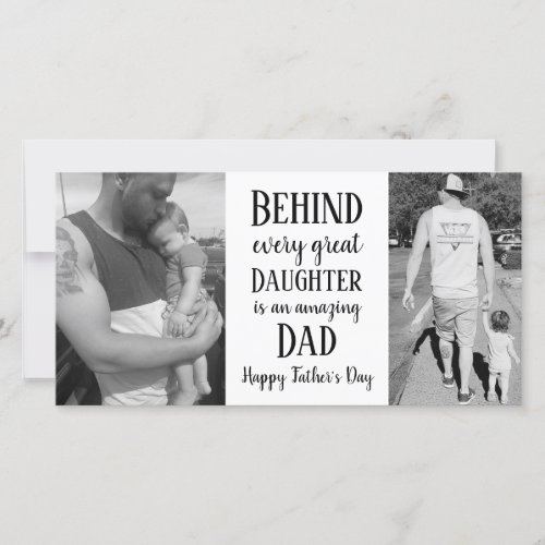 Fathers Day Personalized Photo Daughter Quote