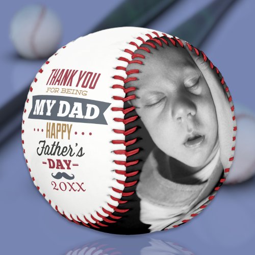 Fathers Day Personalized Unique One Of A Kind Baseball