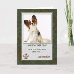 Father's Day Pet's Photo from the Dog Card