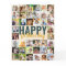 Father's Day Photo Collage Big Personalized Card