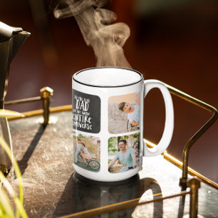 Father's Day Photo Collage Mug