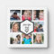 Father's Day Photo Collage White
