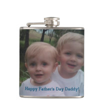 Father's Day Photo Gift Drinking Flask Father's Day Photo Gift Drinking Flask