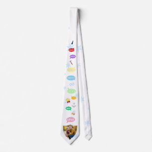 Fathers Day Photo Word Clouds Best Dad Father Neck Tie