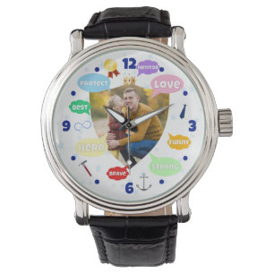 Fathers Day Photo Word Clouds Best Dad Father Watch
