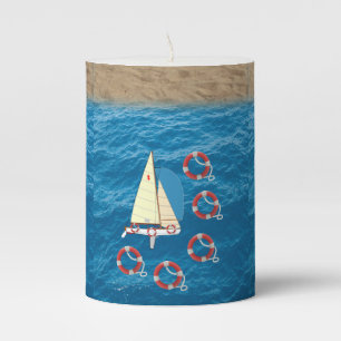 Father's Day Pilar Candle