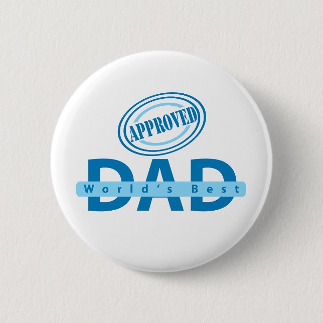 Father's Day Pinback Button (Front)