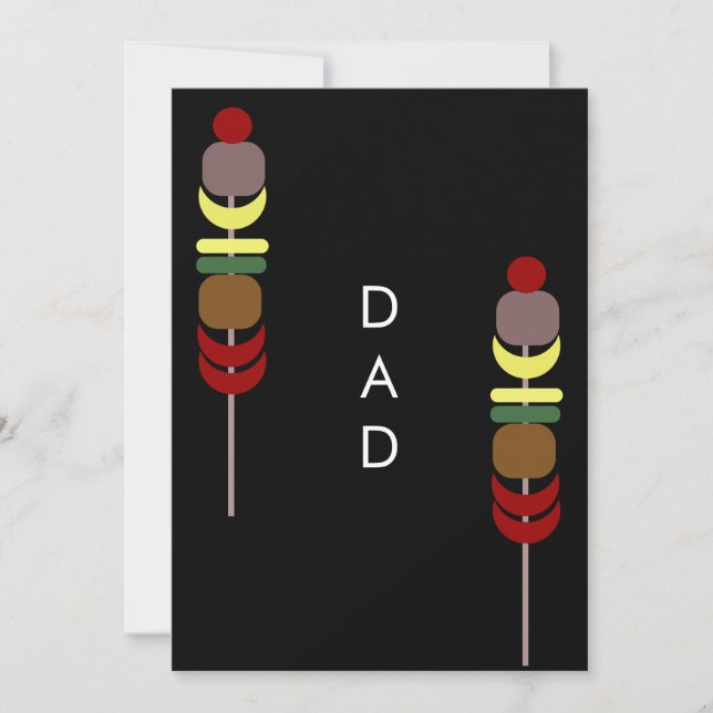 Fathers Day Pinchos Greeting Card (Front)
